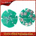 9xCR2032 batteries power led blinking module