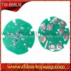 9xCR2032 batteries power led blinking