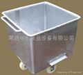 Stainless steel bucket elevator car