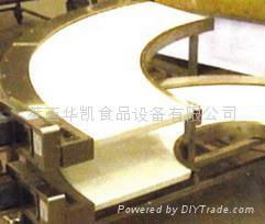 PVC belt conveyor bend