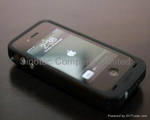 	 Mophie Juice Pack Plus for iPhone 4 4S Battery Case 2000 mAh 1500 mAh NIB  5