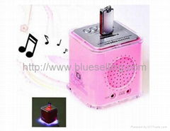 Mini USB Sound Speaker with LED for