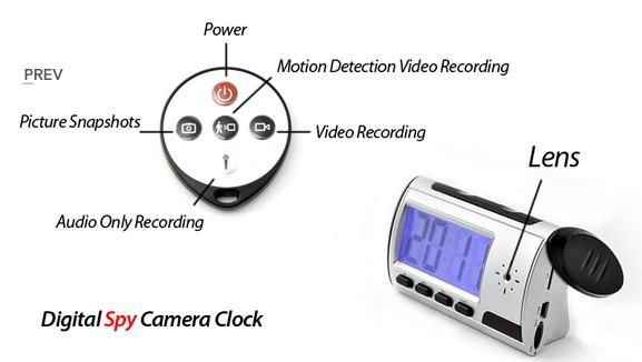 Clock DVR Camera SC-28DV  3
