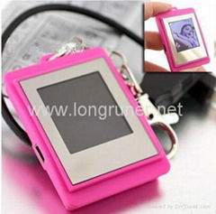 1.5 inch digital photo frame keychain