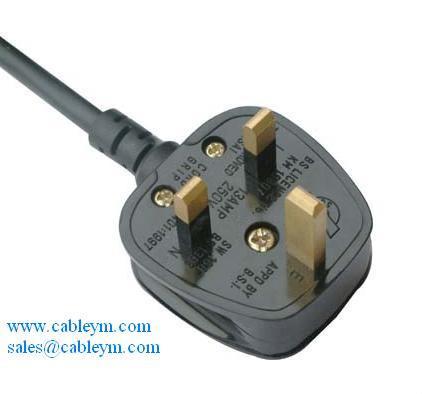 AC power cord power cable Plug 2