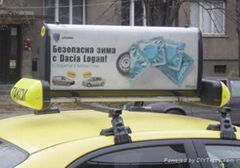 taxi roof sign