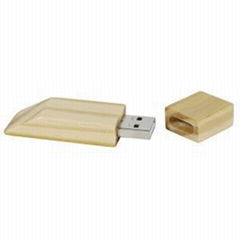 Bamboo usb flash drives