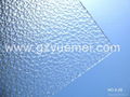 polycarbonate embossed/frosted sheet 2