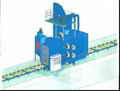 钢板预处理抛丸机
