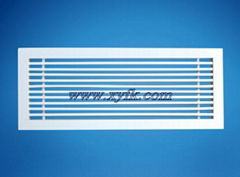 Linear bar grille