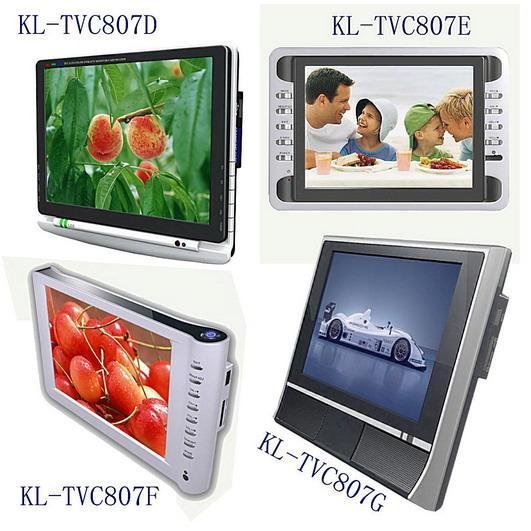 8" LCD DVB-T Analog TV with Card reader and USB Host