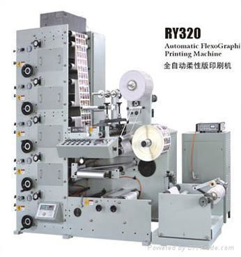 RY320 Automatic Flexo Printing Machine   