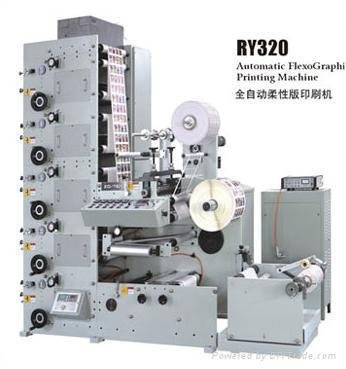 RY-320 Automatic Flexographic Printing Machine 