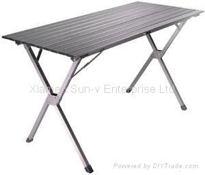 Folding Aluminium Table