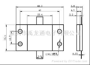 雙引線法蘭電阻 2