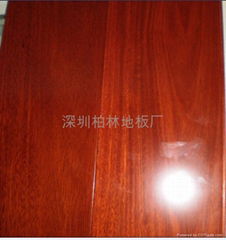 Santo mahogany wood flooring