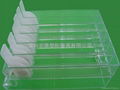 transparent display rack plastic mould 3