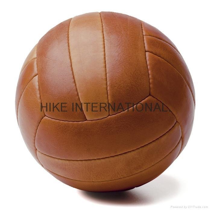 leather ball. 2