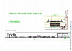 Complete Polyester Staple Fiber Line