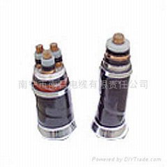 Aerial insulated cables for rated