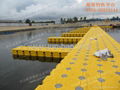 Floating bridge, floating platform