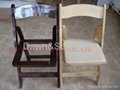 resin, wood folding chairs 3
