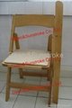 resin, wood folding chairs 2
