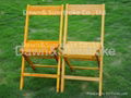 resin, wood folding chairs