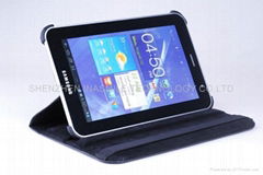 samsung P6200 leather case