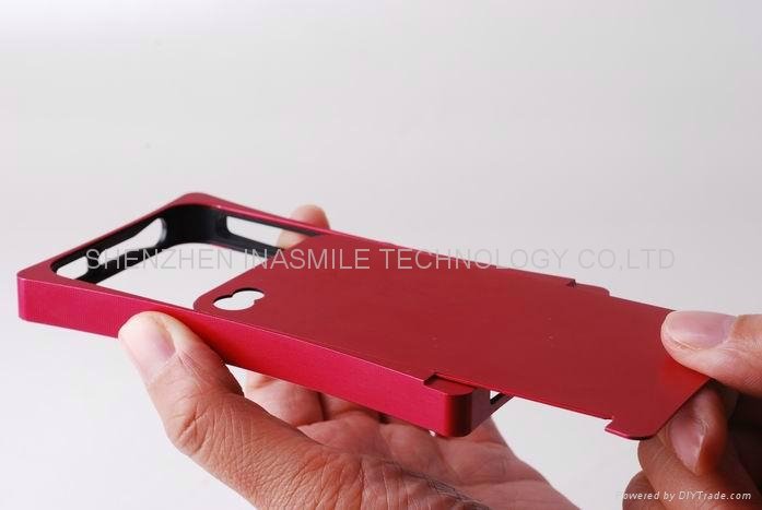 Metal cover for iphone