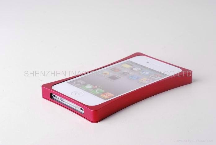 Metal cover for iphone 4