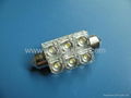 Car LED Light of Festoon LED (T10 36MM 6FLUX)