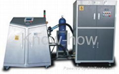 Refrigerant vacuum charging machine