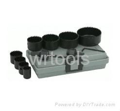 11PC High carbon Steel Hole Saw set