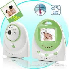 2.4G digital baby monitor with two intercom ways