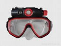 Underwater Scuba Dive Mask Video Camera + 4GB Memory 5