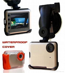 Waterproof HD 720P Vehicle Black Box Car Camera with Metal Case