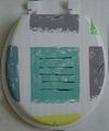 soft toilet seat with printing 1