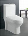 ceramics one-piece siphonic toilet 5