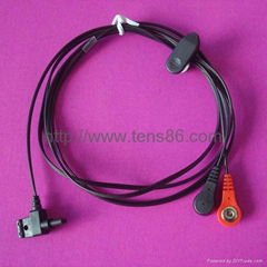 tens electrodes wires,ecg electrodes lines,TENS/EMS lead wire