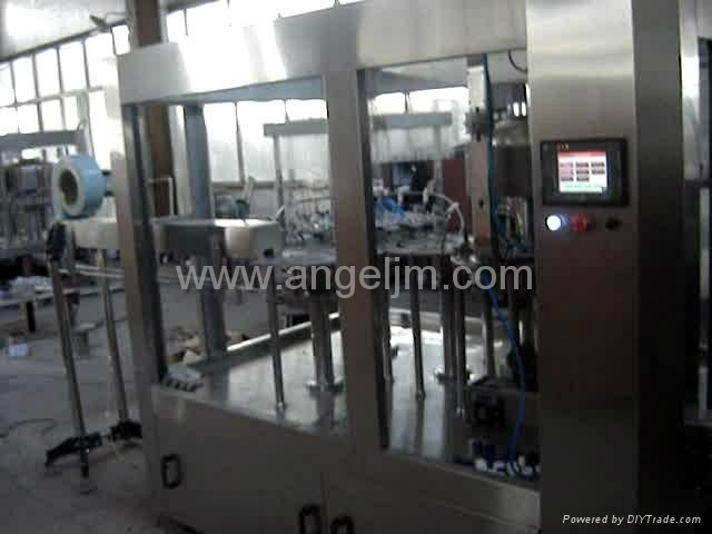 Middle scale mineral water filling machine with cap sorter 4