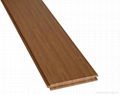 Carbonized Vertical bamboo flooring 1