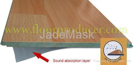 Sound Absorption Laminated Flooring