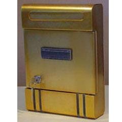 aluminum mailbox