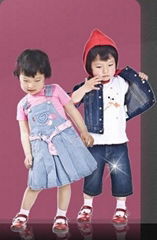 kid denim garment