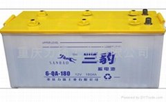 Dry Charged Car Battery 6-QA-180