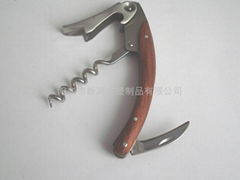 wooden corkscrew