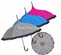 Vaulted umbrella