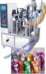 Doy-pack Automatic Filling and Capping Machine