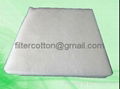 High temperature resistance fiberglass flame retardant filter cotton